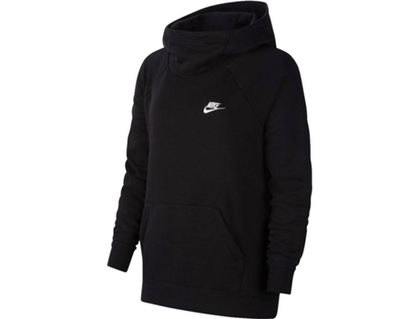 Sudadera NIKE Algodón Mujer (L - Negro)