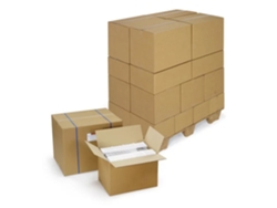 15 cajas de cartón 31 x 22 x 20 cm - Doble acanalado