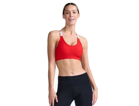 Sujetador Suporte de Mujer para Deporte 2XU Aero Rojo (L)