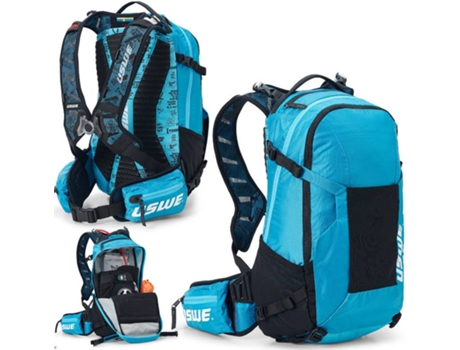 Bolsa de Deporte USWE shred 25 Negro, Azul (TU)