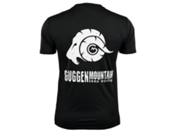 GUGGEN MOUNTAIN FW04 Camiseta Deportes al aire libre Secado rápido Transpirable (Negro - X-L)