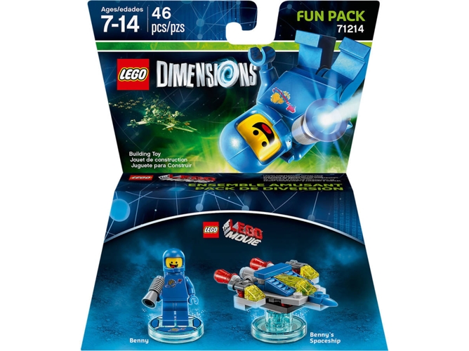 LEGO Dimensions: Benny Fun Pack - 71214 (Edad Mínima: 7 - 46 Piezas)