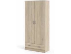 Armario DMORA Roble (Laminado Lacado - 79.4x170.4x35.7 cm)