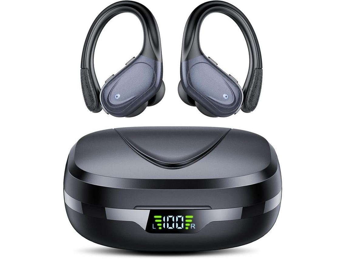 Auriculares Inalámbricos Bluetooth 5.1 Para Deportes, Correr, Entrenar, Gimnasio, Resistentes Al Agua Ipx4, 60 Horas De Reproducción.