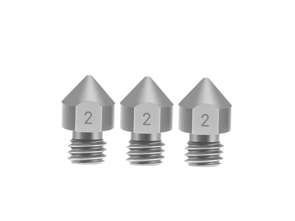 Piezas De Impresora 3d Boquillas De Titanio Tc4 Para Filamento 1.75mm Rosca M6 Compatible Con Creality Cr-10 Ender 3 Pro
