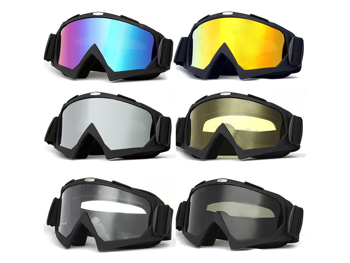 Gafas De Esquí Unisex Coloridas Para Adultos Para Usar Sobre Gafas Graduadas Antivaho Resistentes Al Viento Con Protección Uv Para Ciclismo Y Nieve
