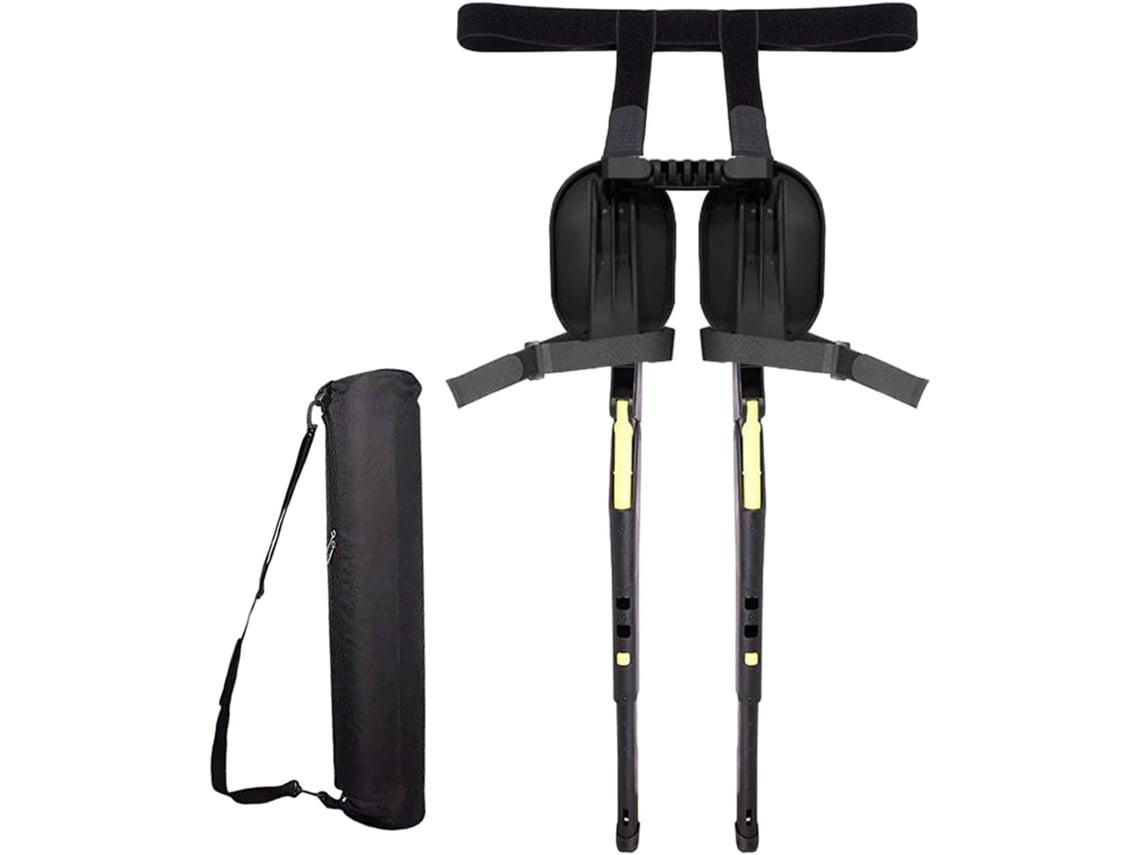 Taburete tipo silla - Sin reposapiés - Función de transporte ergonómica - Soporte para piernas - Ligero