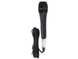 Microfone Dinâmico De Mão Com Fio Metal Para Karaokê Em Casa, Singing, 6,35mm, 3m, Anti-ruído