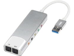 Tarjeta Convertidora De Audio Usb Externa, Adaptador De Auriculares De 5.1 Canales, Sonido Spdif Para Pc