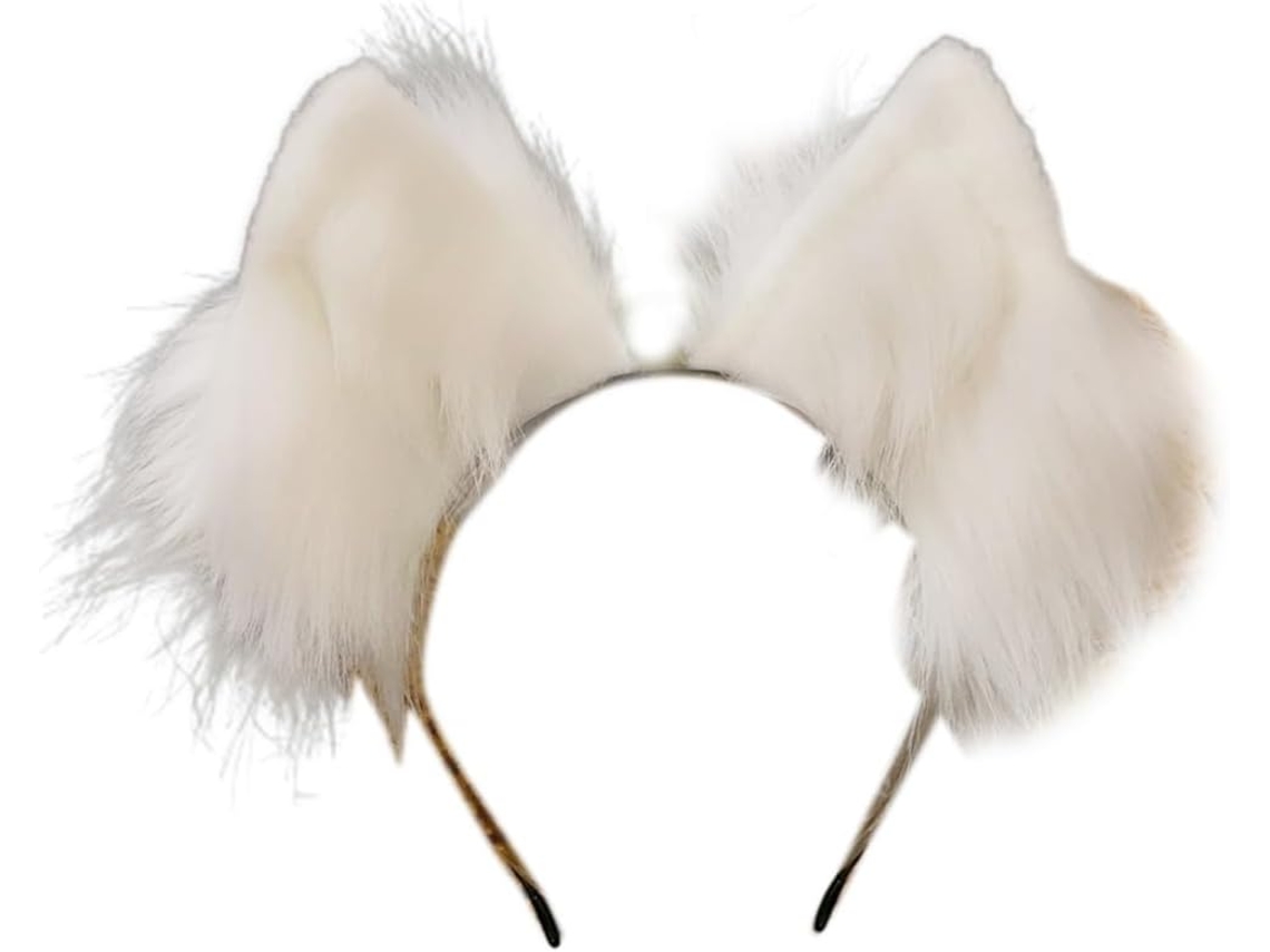 Diadema Con Orejas Y Cola De Animal Para Mujeres Y Niñas, Para Uso Diario, Fiestas, Etc.
