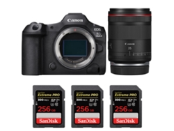 Canon EOS R5 Mark II + RF 35mm F/1.4 L VCCM + 3 Sandisk 256GB UHS II 300MB/s + Libro electrónico “20 consejos para fotos impresionantes”