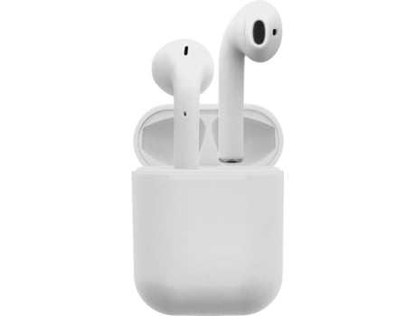 Auriculares Bluetooth True Wireless STREETZ Tws-0004 (In Ear - Micrófono - Blanco)