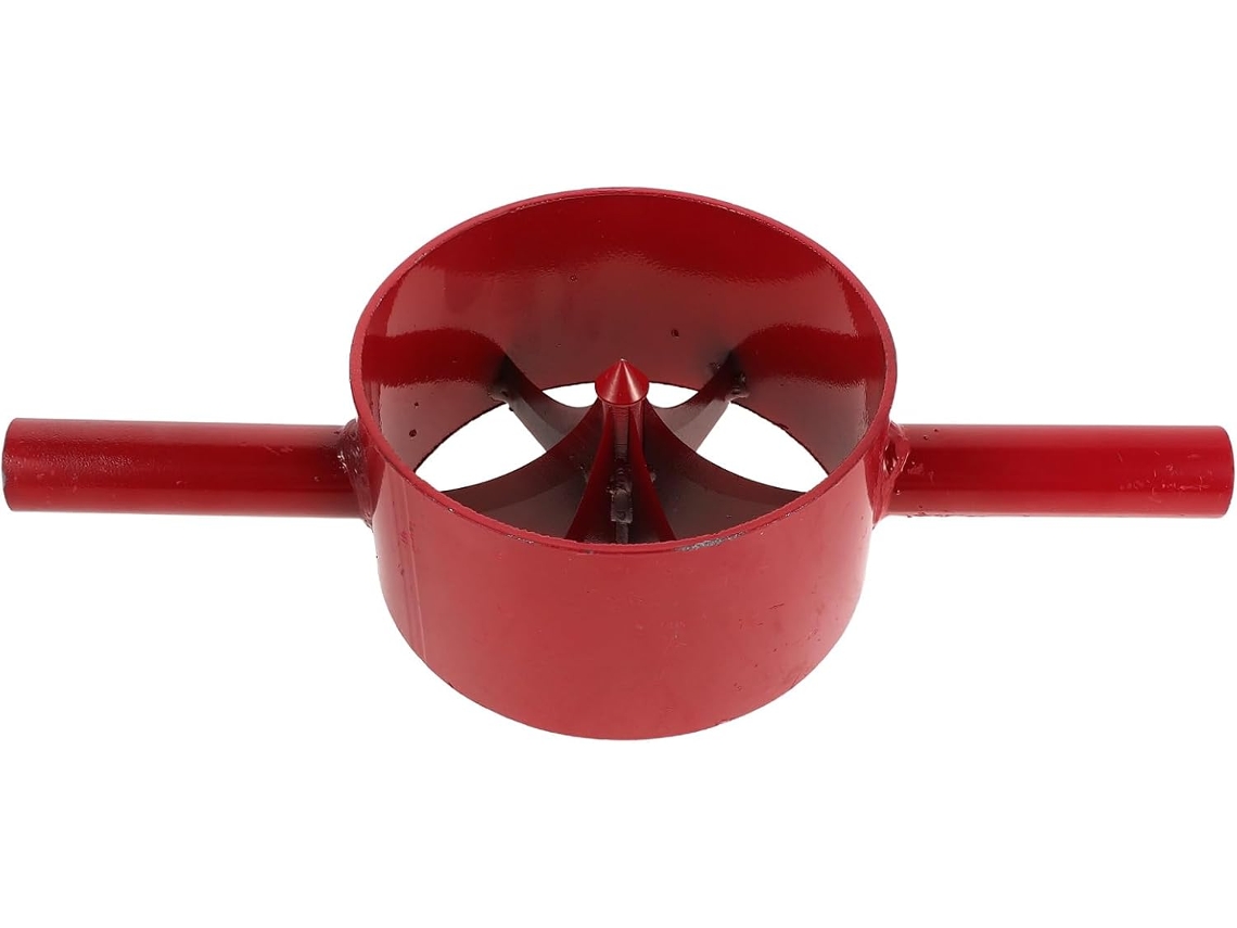 Herramienta Portátil Manual Para Partir Bambú En Acero Rojo, 6 Unidades