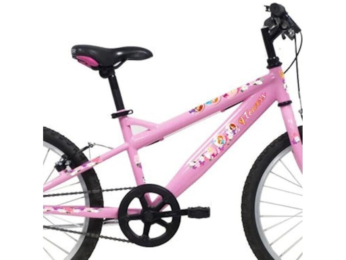 Bicicleta De Paseo Infantil Flowers 20 Pulgadas