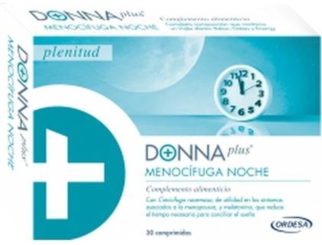 Complemento Alimentar DONNA PLUS Donnaplus Menocifuga Noite (30 comprimidos)