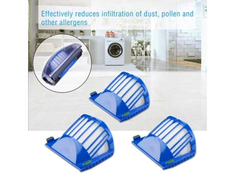 Piezas de repuesto para cepillo de filtro de vacío, compatibles con IRobot Roomba 600 Series 610 620 650 614 618 Accesorios