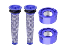 Paquete De 4 Filtros Para Dyson V7 V8 Animal Y V8 Filtro Hepa Absoluto