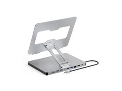 Estación de acoplamiento multifuncional 10 en 1 de Yuysan, soporte para tableta PC 4k/60hz, puerto de red