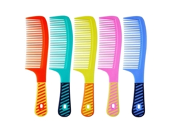 5 Peines Para Mujer, Juego De Peines, Peine Redondo Con Mango Para Peinar El Cabello.