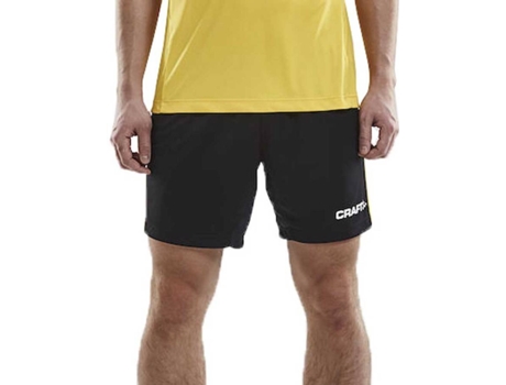 Pantalones para Hombre CRAFT Progress Contrast Wb Negro para Fútbol (XS)