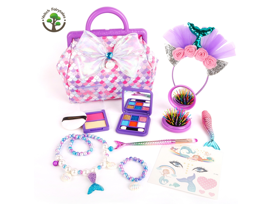 Simulación Infantil Vestirse Bolsa Niñas Jugar En Casa Accesorios Maquillaje Regalo Juguete Yuysan Vf 21m02a