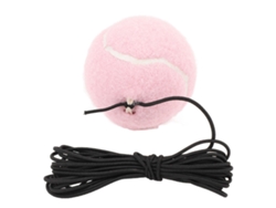Omni-pelota De Tênis Com Corda Treinador De Tênis Bola De Treinamento Autopraticar Ferramenta Esportiva Para Atividades Ao Ar Livre Rosa