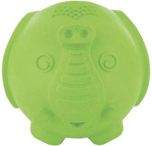 Petsafe Busy Buddy juguete elephunk para perros medianogrande color verde mordedor ml