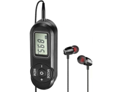 Rádio Portátil Fm Walkman, Mini Rádio Digital Com Sintonização, Fones De Ouvido E Visor Lcd, Rádio De Bolso Para Caminhadas E Corridas.