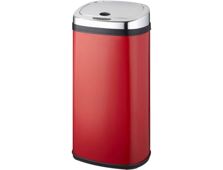 Cubo de Basura KITCHEN MOVE (Gris - Acero Inoxidable - 42 L)