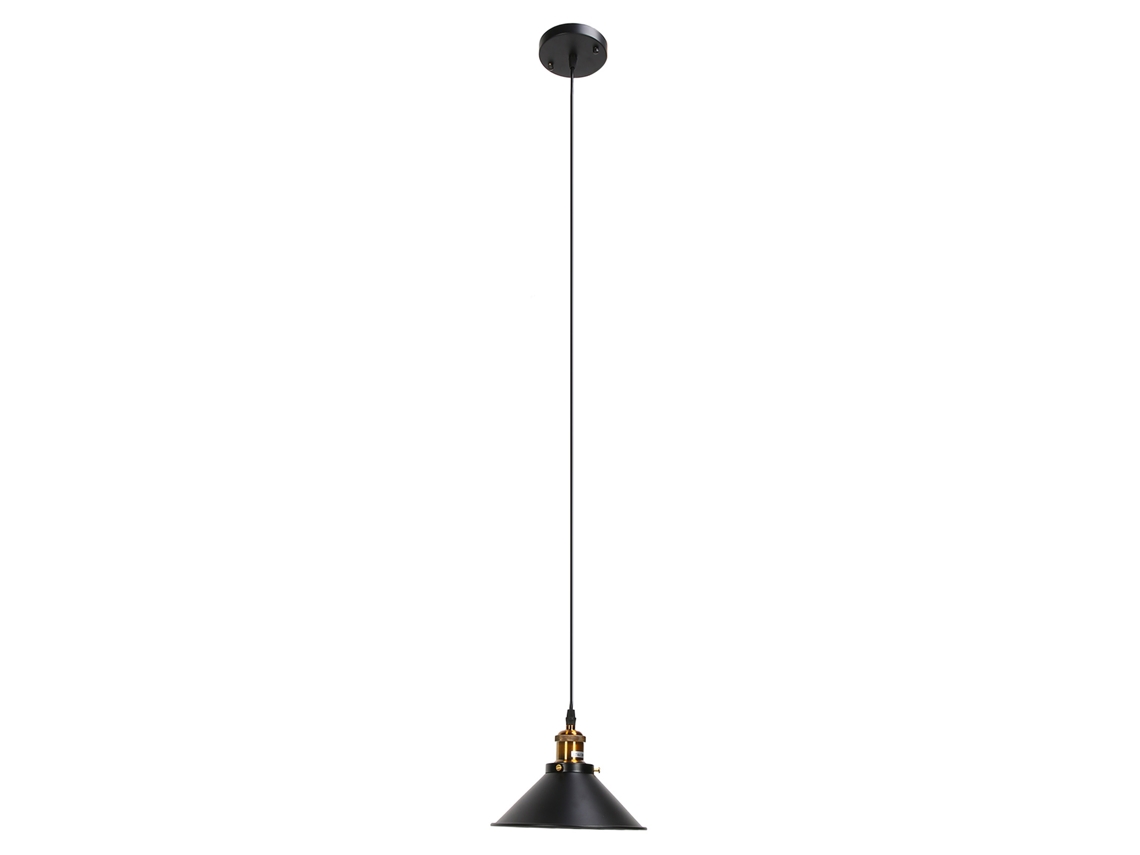 2026-lámpara De Techo De Hierro Forjado Estilo Industrial Retro Simple Jaula De Metal Negro Colgante E27 85‑240v