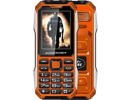 Smartphone TECHNO-STORE A6 (2.4'' - 3G - Naranja)