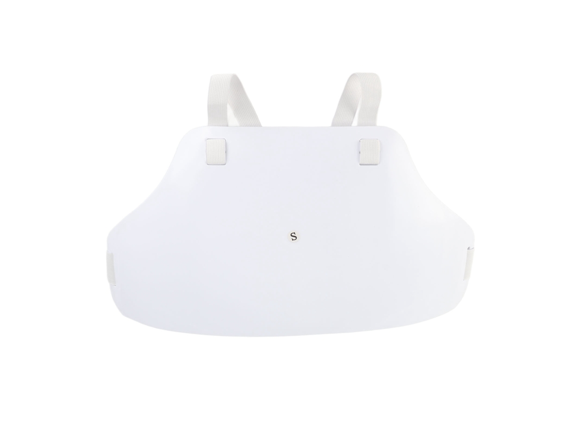 Protector de pecho ajustable, ligero y transpirable para esgrima, para hombres, protección para fútbol, béisbol y rugby.