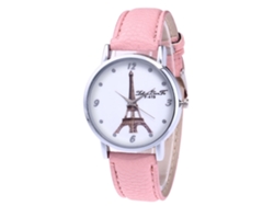 Reloj De Cuarzo Elegante Y Moderno Para Hombres Reloj Casual Regalo (rosa)