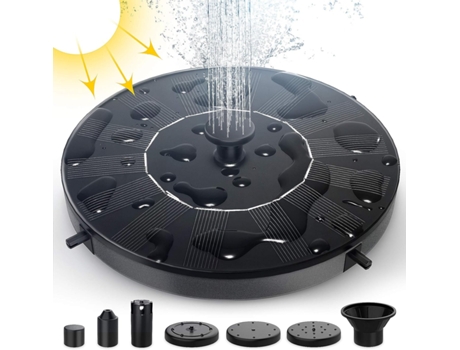 Kit de Accesorios para Piscina con Fuente Solar ZMDECQNA