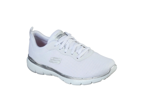 Botas SKECHERS Malla Arejada Mujer (40 - Blanco)