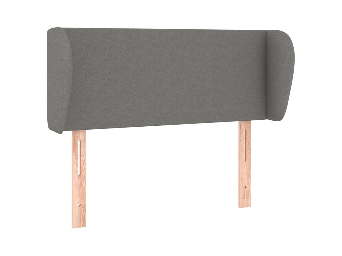 Maison Exclusive - Cabecero De Tela Gris Oscuro 103x23x78/88 Cm