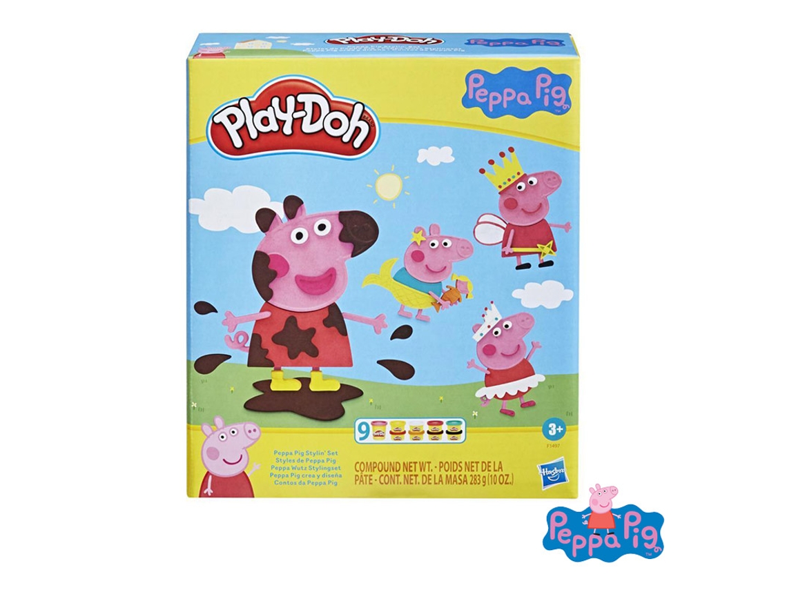 Blocs de Construcción PLAY-DOH Peppa Pig (Edad Mínima: 3 Años - 6,7 x 18,4 x 21,6 cm)
