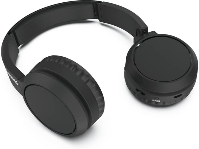 Auriculares Bluetooth PHILIPS Tah4205Bk (On Ear - Micrófono - Negro)