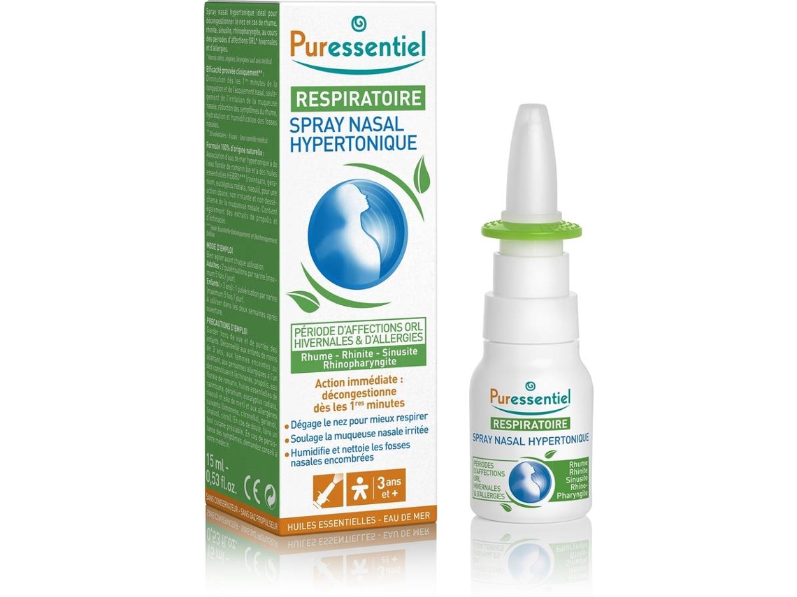 Spray Nasal PURESSENTIEL Hipertonía (15 ml)