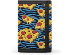 Cartera Compacta Poliéster Con Cremallera Para Hombre Diseño Estampado