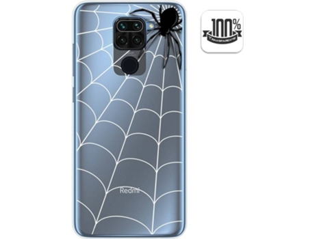 Carcasa Xiaomi Redmi Note 9 TUMUNDOSMARTPHONE Araña Multicolor