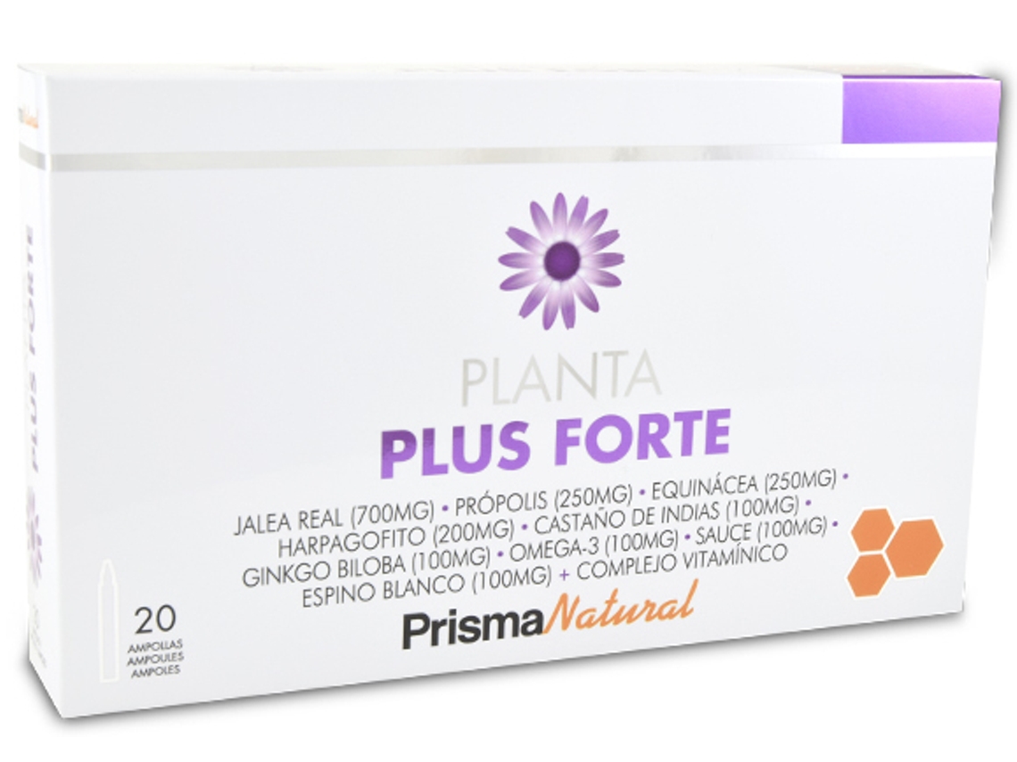 Complemento Alimentar PRISMA NATURAL Planta Plus Forte 20 X (Naranja - 10 ml)