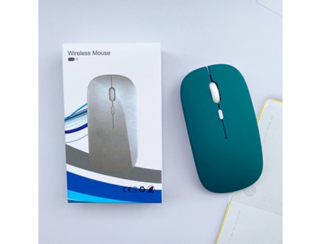 Bluetooth Mouse Rechargeable Inalámbrico Mouse For Macbook Pro Azultooth Inalámbrico Mouse For Laptop Dark Verde