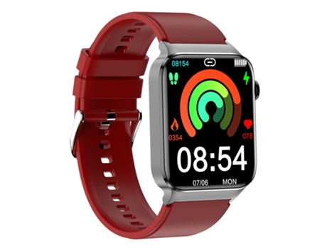 Smart Watch, reloj de fitness de 1,83 pulgadas con monitor de frecuencia cardíaca y oxígeno en sangre parlante para teléfonos Android e iOS BISBISO...
