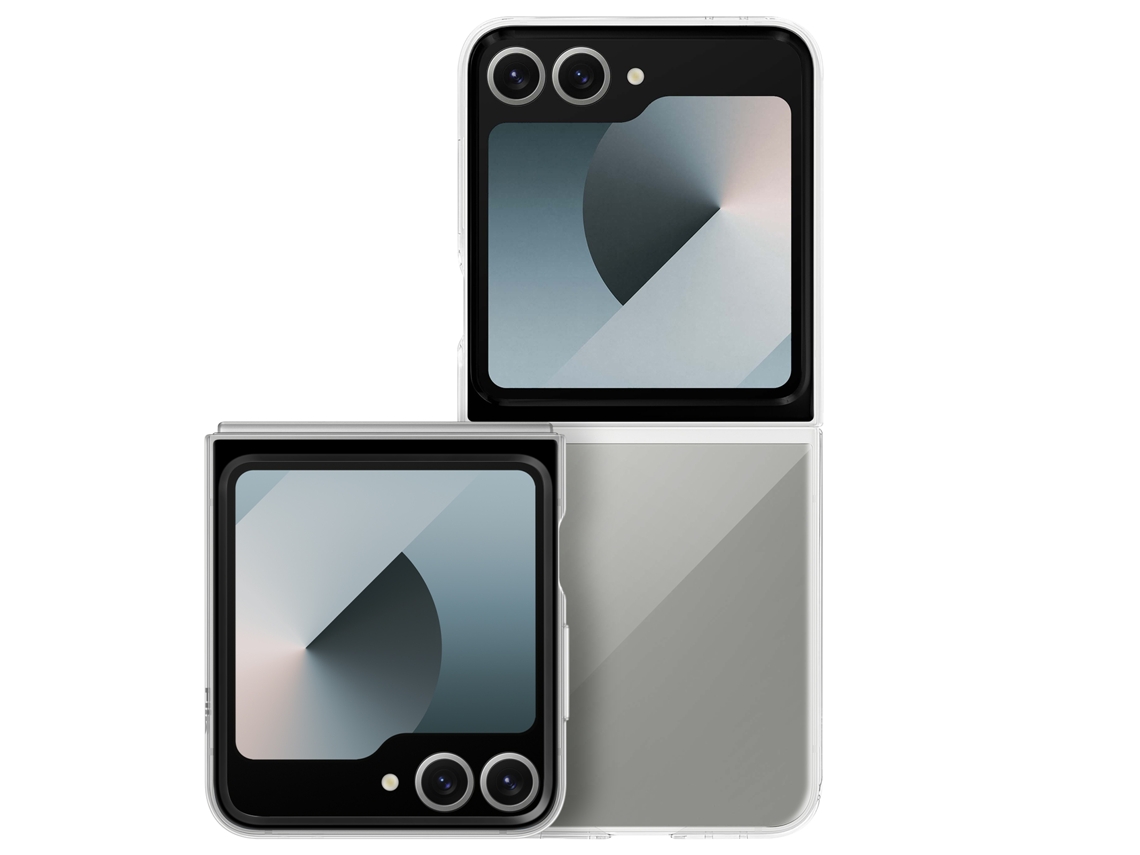 Funda Carcasa Flexible Original para Samsung Galaxy Z Flip 6 Silicona Transparente