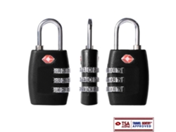2 Piezas de Cerraduras para Maleta de Viaje con Combinación Codificada de Seguridad con Combinación de 3 Dígitos Negra TSA 335B XCSOURCE
