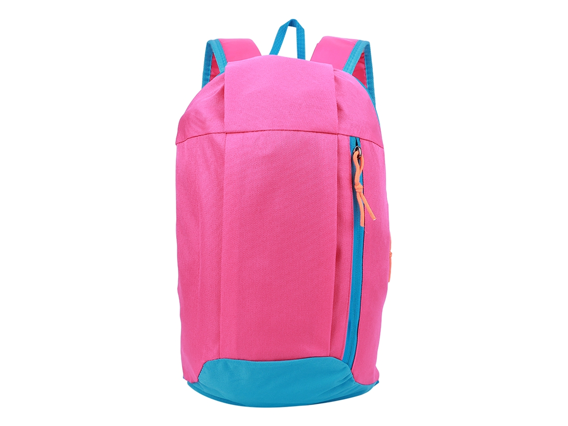 Mochila Deportiva Unisex Ligera De Nailon Para Viajes, Acampada, Senderismo Y Ciclismo, Color Rosa.