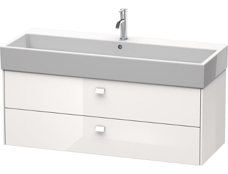 Mueble DURAVIT Brioso bajo encimera 118,4 x 45,9 cm 2 cajones con sifón y delantal para lavabo Vero Air 235012