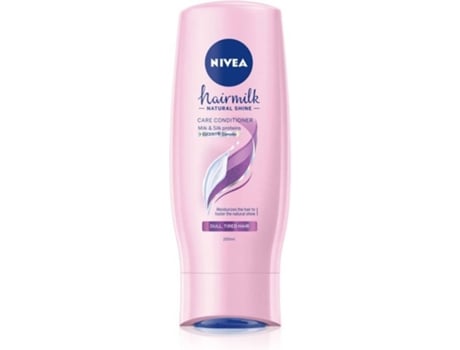 Acondicionador NIVEA Hairmilk Natural Shine Nourishing (200ml)