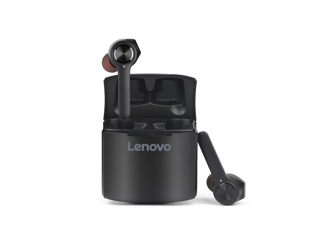 Auriculares Bluetooth True Wireless LENOVO Ht20 Cuffie Con Custodia Tws Dual Eq Support Nero
